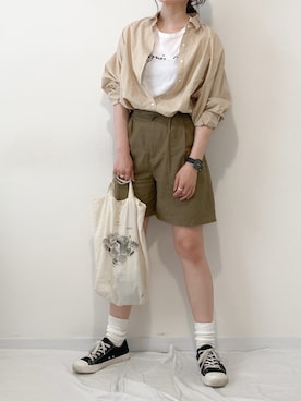 かほこ。さん(レディース・162cm)の春コーディネート