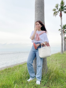 かほこ。さん（レディース・162cm）の春コーディネート