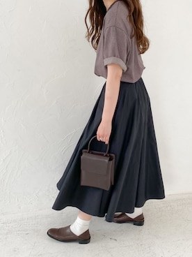 かほこ。さん（レディース・162cm）の春コーディネート