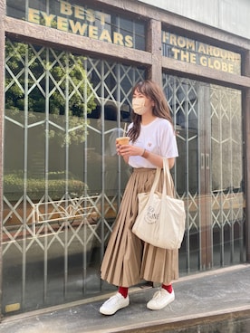 かほこ。さん（レディース・162cm）の夏コーディネート