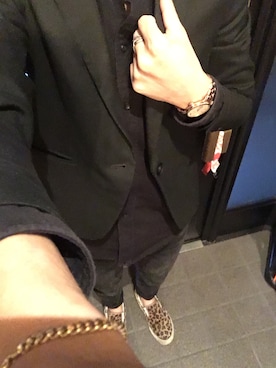 「MARC JACOBS（マークジェイコブス）のアイテム（腕時計）」を使った、きとぅさん（メンズ・173cm）の秋コーディネート