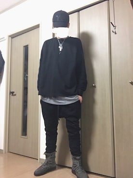 「Daniel Patrick（ダニエルパトリック）のアイテム（パンツ）」を使った、Y.Sさん（メンズ・180cm）の春コーディネート