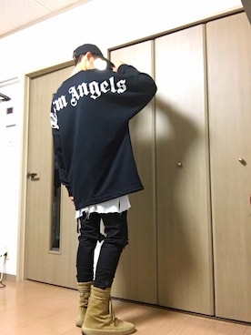 「Daniel Patrick（ダニエルパトリック）のアイテム（パンツ）」を使った、Y.Sさん（メンズ・180cm）の夏コーディネート