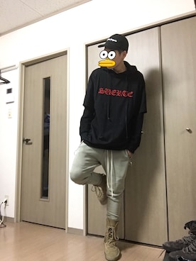 「Daniel Patrick（ダニエルパトリック）のアイテム（トップス）」を使った、Y.Sさん（メンズ・180cm）の秋コーディネート