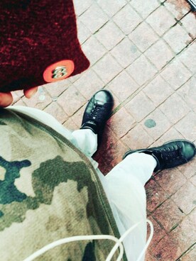 「muta（ムータ）のアイテム（バッグ）」を使った、chiro92さん（メンズ・175cm）の春コーディネート