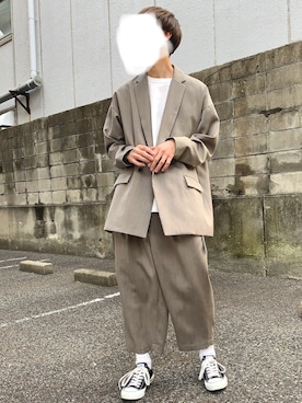 2020秋冬 よそいきタックワイドPT -YOSOIKI- 2020秋冬 よそいきタックワイドPT -YOSOIKI-を使った人気ファッション