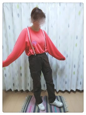 「BIG SMITH（ビッグスミス）のアイテム」を使った、はし🐷さん（レディース・162cm）の春コーディネート