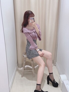 「LOBOR（ロバー）のアイテム」を使った、𝒩𝒶𝓃𝒶🐈さん（レディース・158cm）の秋コーディネート