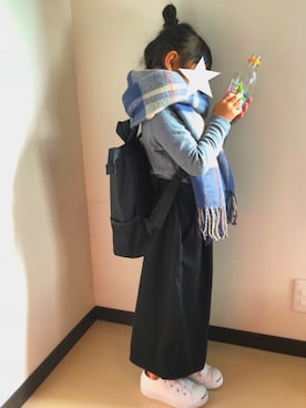 「アイテム（その他トップス）」を使った、yarsさん（キッズ・110cm）の冬コーディネート