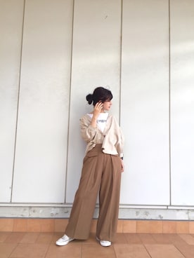 mayu okumuraさん（レディース・163cm）の秋コーディネート