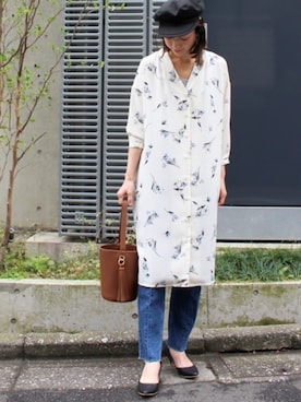 「オトナカジュアル」｜ottilieさん（レディース・165cm）の春コーディネート