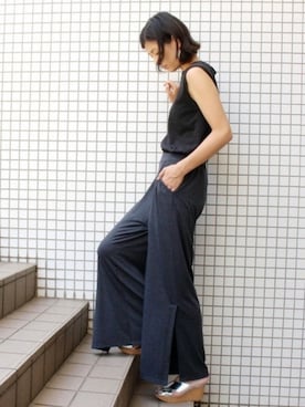 「ottilie（オティーリエ）のアイテム」を使った、ottilieさん（レディース・165cm）の夏コーディネート