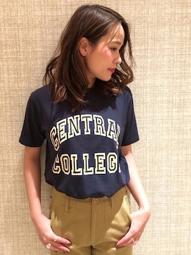 「ottilie（オティーリエ）のアイテム」を使った、ottilieさん（レディース・165cm）の春コーディネート