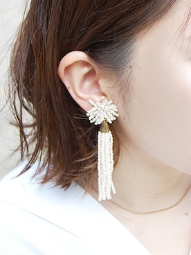 「MAYGLOBE（メイグローブ）のアイテム」を使った、ottilieさん（レディース・155cm）の夏コーディネート