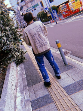 「FUTUR（フューチャー）のアイテム」を使った、cocoiti123さん（メンズ・170cm）の春コーディネート