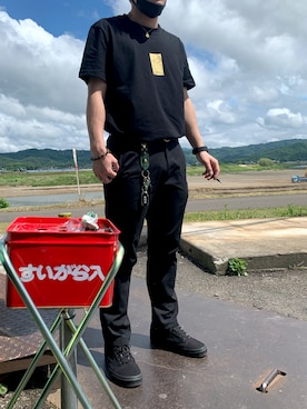 「FUTUR（フューチャー）のアイテム」を使った、cocoiti123さん（メンズ・170cm）の春コーディネート