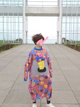 「ing（イング）のアイテム」を使った、kumakichikichi🏳️‍🌈さん（レディース・147cm）の春コーディネート