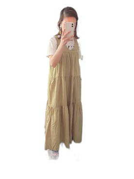 「フォロバ」｜「アイテム（ワンピース/ドレス）」を使った、kumiik_147 さん（レディース・152cm）の春コーディネート