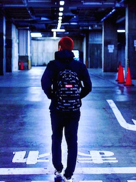 「エアフォームポジット」｜shoooooriさん（メンズ・176cm）の冬コーディネート