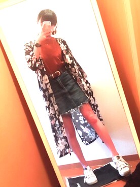 「SpRay（スプレイ）のアイテム（その他アウター）」を使った、Ａｙａｋａ🌼🕊さん（レディース・148cm）の春コーディネート