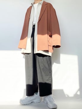 「ペールトーン」｜「アイテム（雑貨/ホビー）」を使った、ゆーひさん（メンズ・164cm）の春コーディネート