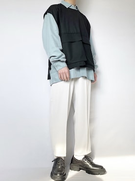 「ペールトーン」｜「アイテム（雑貨/ホビー）」を使った、ゆーひさん（メンズ・164cm）の春コーディネート