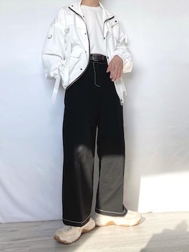 「ブルゾン」｜「アイテム（雑貨/ホビー）」を使った、ゆーひさん（メンズ・164cm）の秋コーディネート