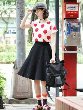 ORIBAGU－折り紙バッグ－さん（レディース・160cm）の春コーディネート