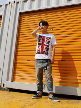 「BEATJIVE（ビートジャイブ）のアイテム」を使った、＊BEATJIVE公式＊さん（メンズ・165cm）の夏コーディネート