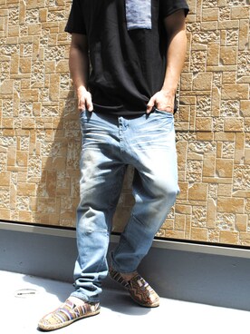 「BEATJIVE（ビートジャイブ）のアイテム」を使った、＊BEATJIVE公式＊さん（メンズ・175cm）の夏コーディネート