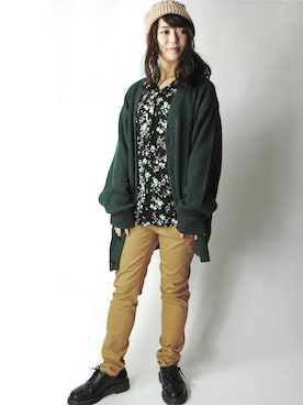 「RNA（アールエヌエー）のアイテム」を使った、＊BEATJIVE公式＊さん（レディース・153cm）の冬コーディネート