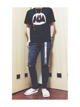 しょーじ  たけろーさん（メンズ・177cm）の夏コーディネート