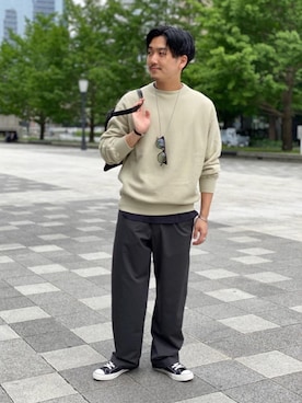 ARASHI TOKUHIROさん（メンズ・173cm）の春コーディネート