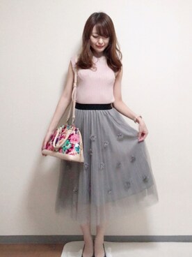 cananaさん（レディース・160cm）の夏コーディネート