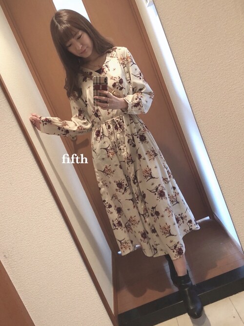 Canana Fifthのワンピースを使ったコーディネート Wear