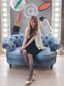「vivianコーデ」｜「アイテム（パンプス）」を使った、cananaさん（レディース・160cm）の冬コーディネート