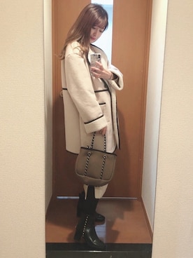 「vivianコーデ」｜cananaさん（レディース・160cm）の冬コーディネート