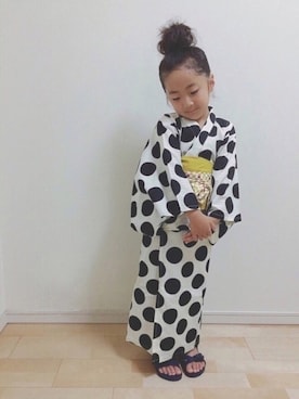 「gooutwith」｜⁂sooora⁂さん（キッズ・110cm）の夏コーディネート