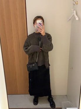 「おやすみコーデ」｜Momokaさん（レディース・154cm）の秋コーディネート