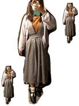 Moekaさん（レディース・163cm）の秋コーディネート