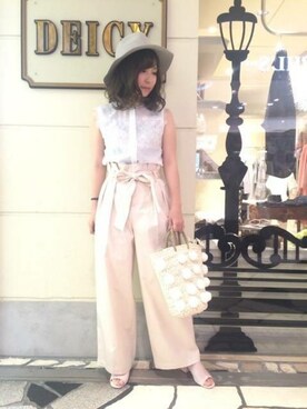 DEICYさん（レディース・159cm）の冬コーディネート