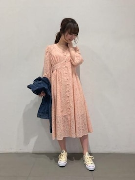 「DEICY（デイシー）のアイテム」を使った、DEICYさん（レディース・159cm）の冬コーディネート