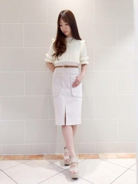 「DEICY（デイシー）のアイテム」を使った、DEICYさん（レディース・159cm）の春コーディネート