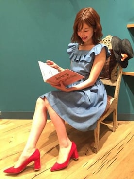 「春ワンピ」｜DEICYさん（レディース・159cm）の春コーディネート