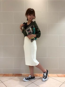 「DEICY（デイシー）のアイテム」を使った、DEICYさん（レディース・159cm）の春コーディネート