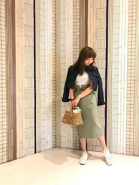 「DEICY（デイシー）のアイテム」を使った、DEICYさん（レディース・159cm）の春コーディネート