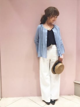 「DEICY（デイシー）のアイテム」を使った、DEICYさん（レディース・159cm）の春コーディネート