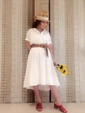 「DEICY（デイシー）のアイテム」を使った、DEICYさん（レディース・159cm）の春コーディネート