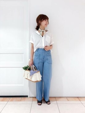 「DEICY（デイシー）のアイテム」を使った、DEICYさん（レディース・159cm）の春コーディネート