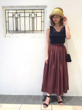 DEICYさん（レディース・159cm）の夏コーディネート